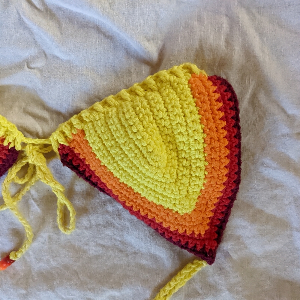 OOAK Handmade Crochet Bikini, "Knit-For-Tat" brand - Picture 9 of 16